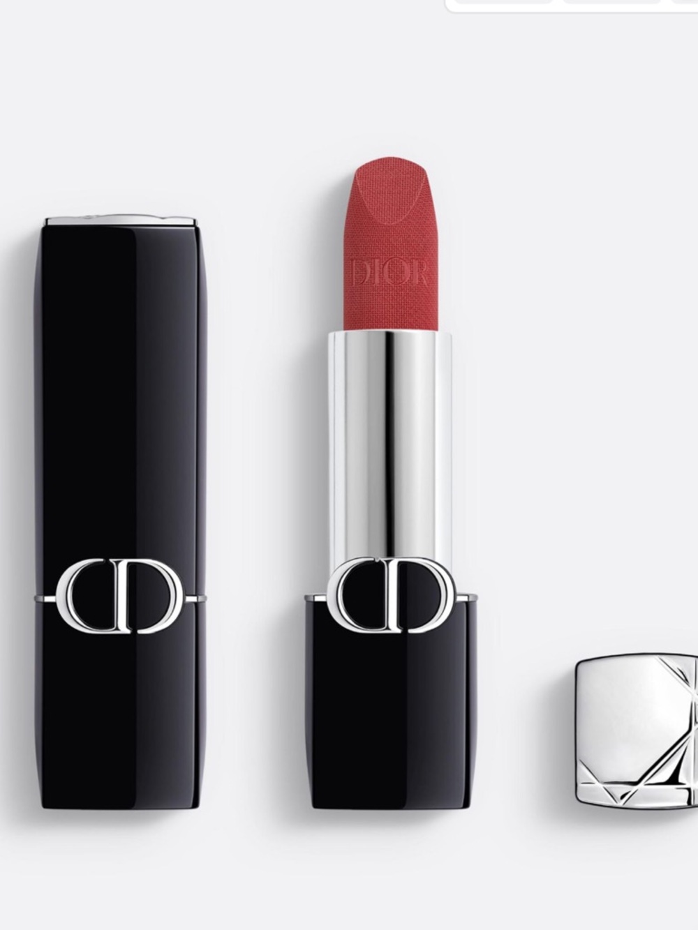 Dior Rouge Lipstick — Warm Brick Red 720